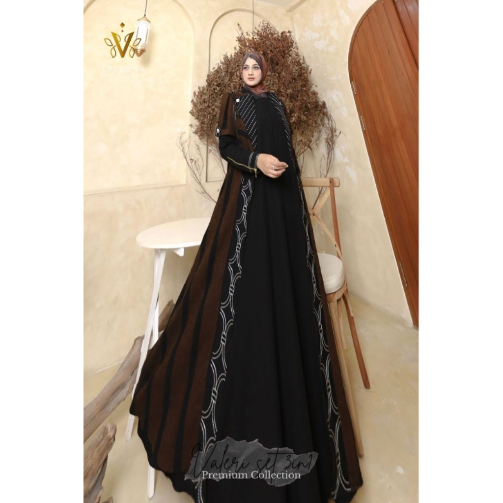 (READY) GAMIS SYARI VALERI SERIES by TREVANA