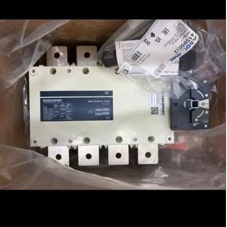CHANGE OVER SWITCH SOCOMEX 4P 630A ORIGINAL
