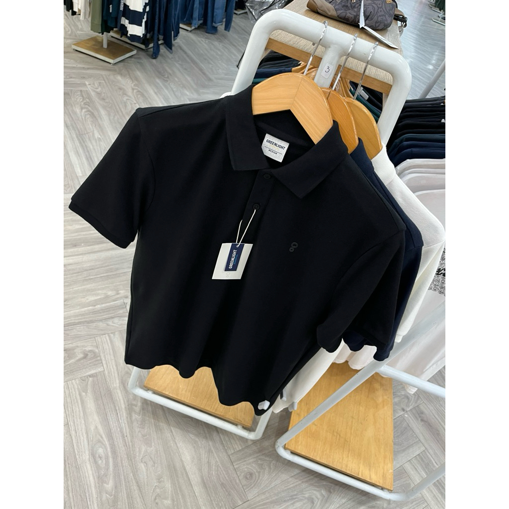 Kaos Kerah Pria Greenlight Basic Logo Original Terbaru