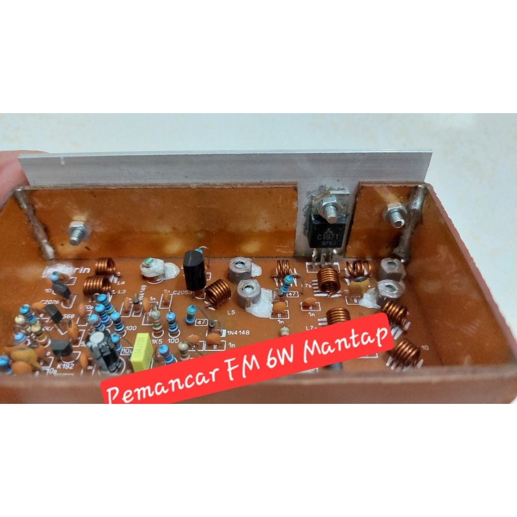 kit pemancar fm stabil fet 6 watt langka