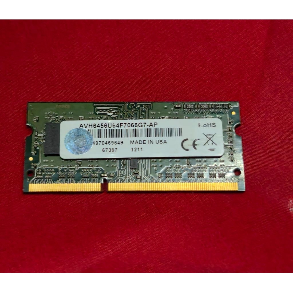 Ram laptop SODIMM 2GB PC3 DDR3 PC8500s