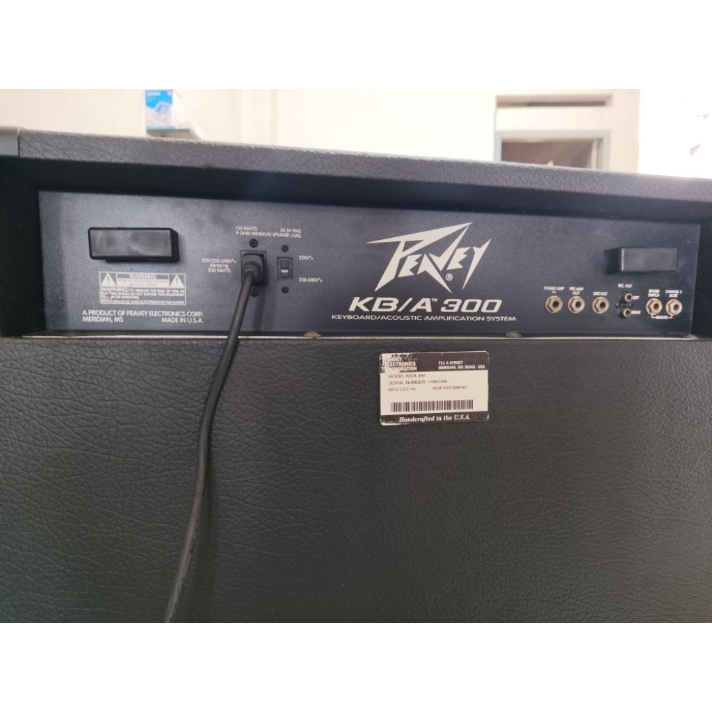 peavey KB/A 300 usa 3 input