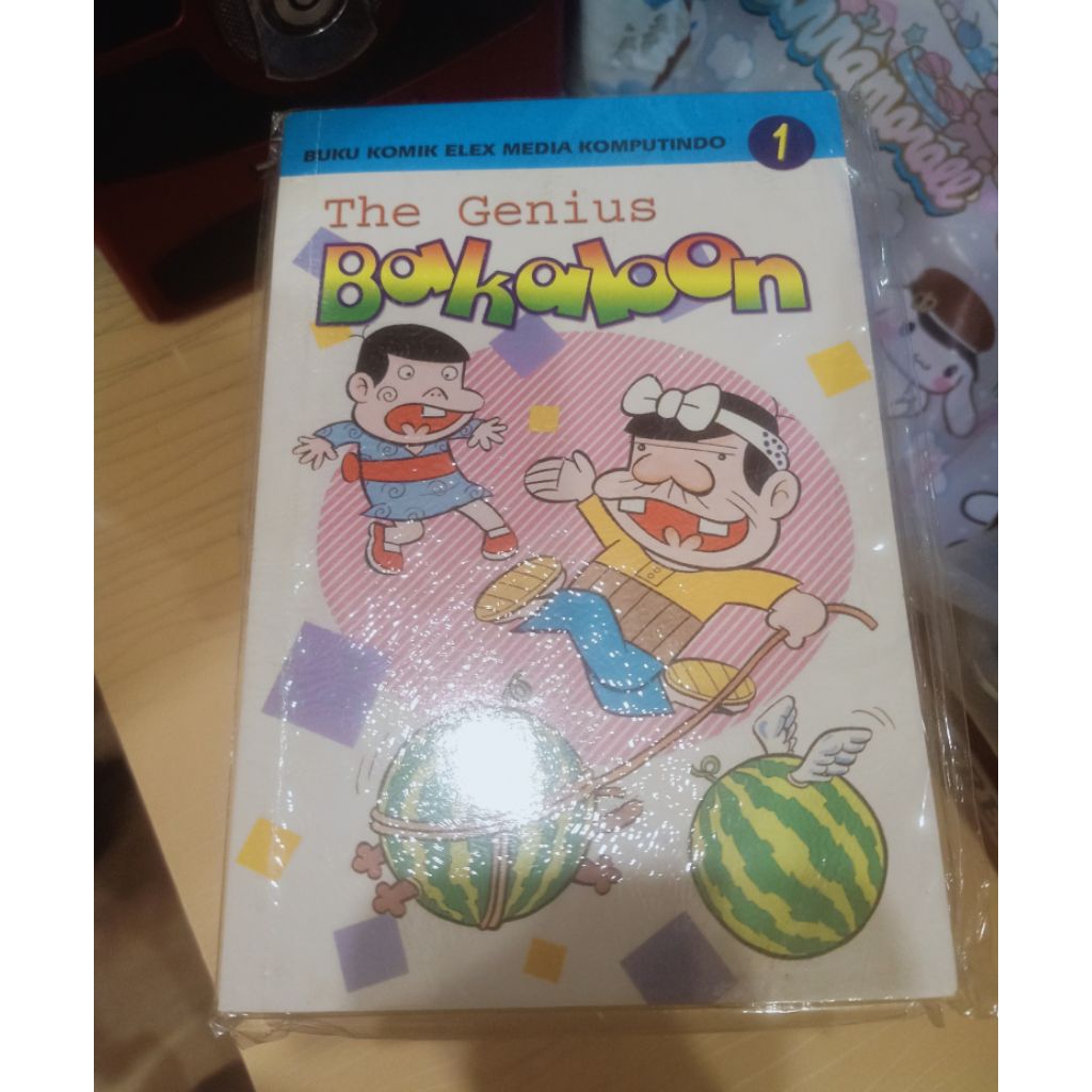 The genius bakabon 1-16 + bonus: gantungan papa bakabon + bonus: dobinson the castaway