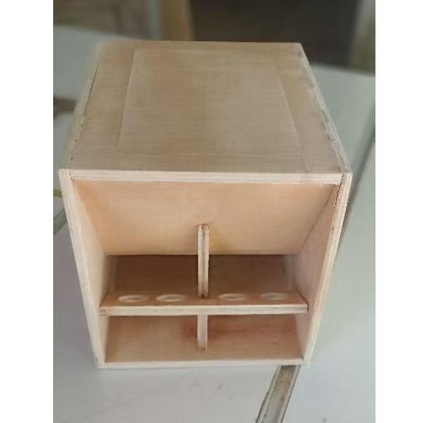 box booster turbo 3-8inch triplek  9mm halus 2 sisi