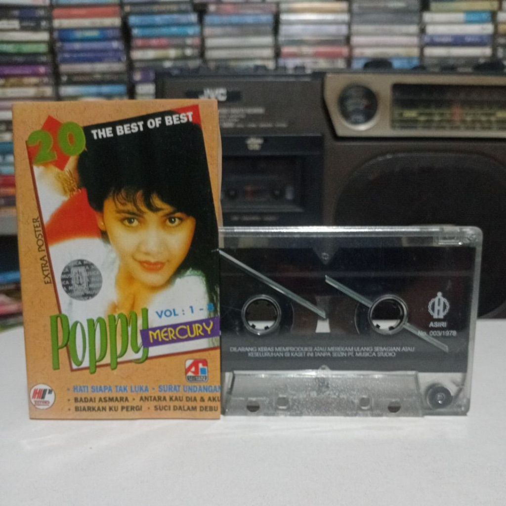 kaset pita POPPY MERCURY (the best of)