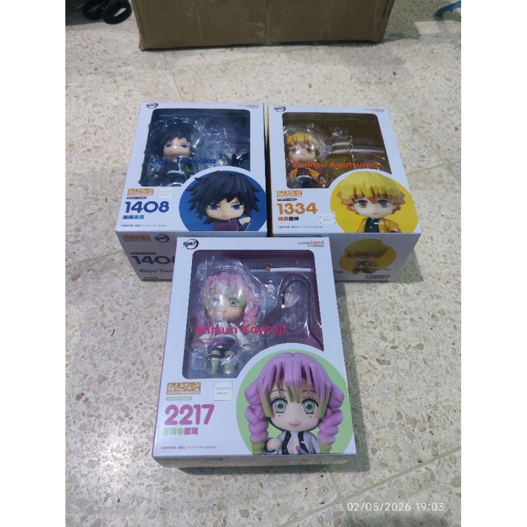 Nendoroid Giyu Tomioka Zenitsu Agatsuma Mitsuri Kanroji Original