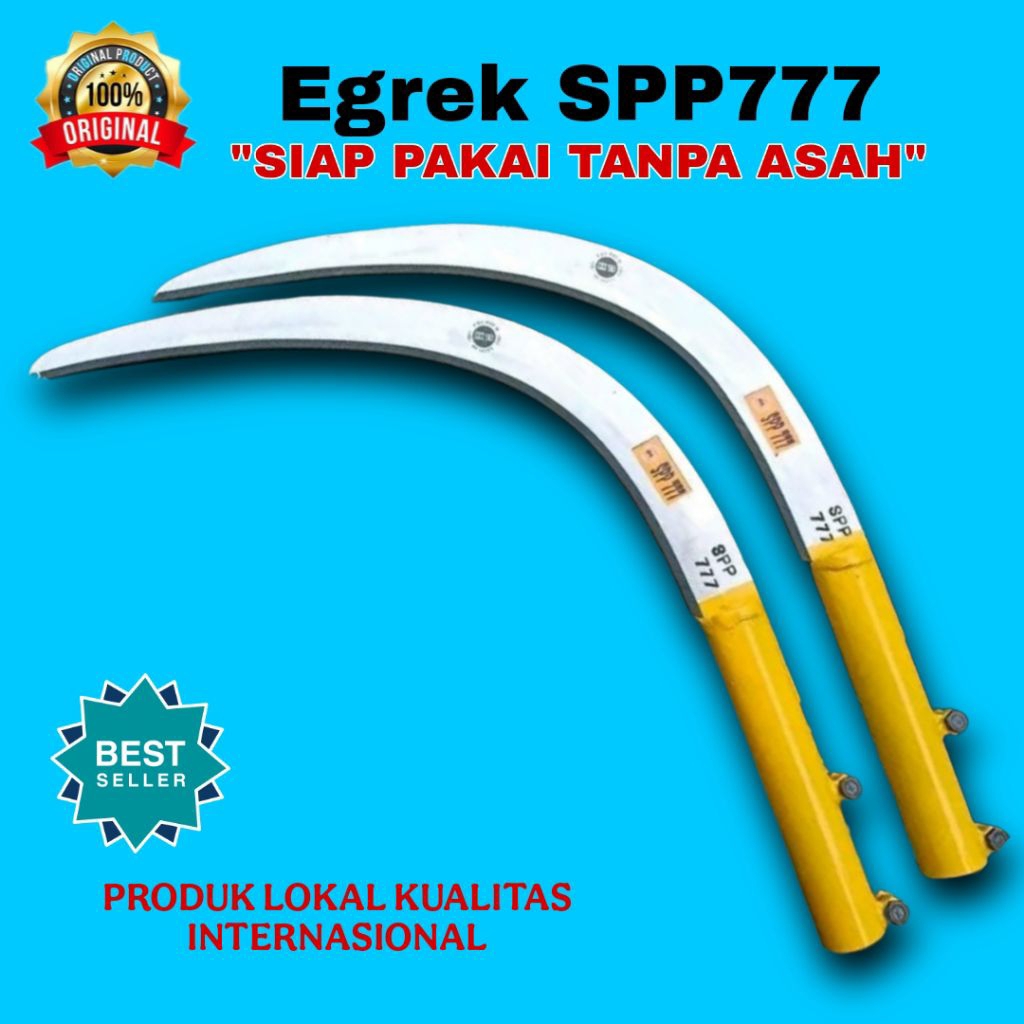 Egrek SPP777 siap pakai tanpa asah, SPP777 lokal original