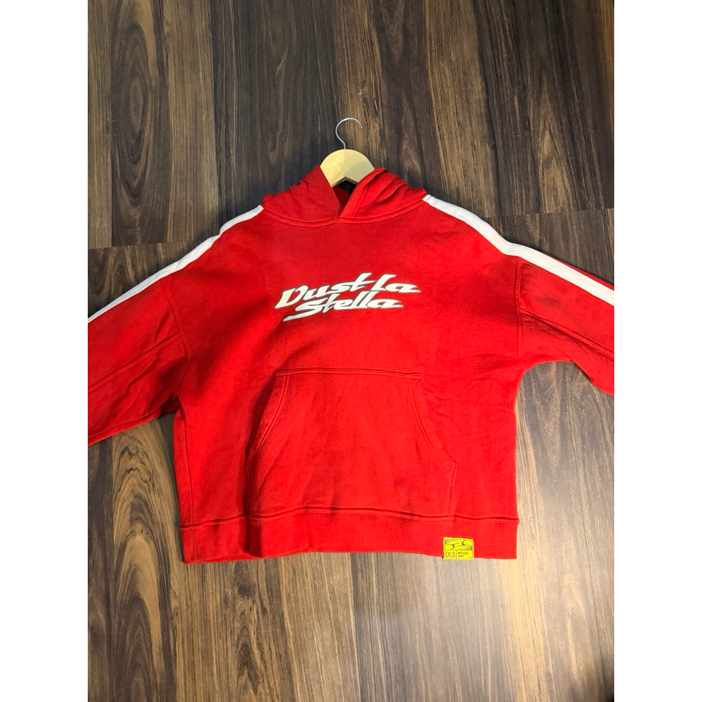DLS HOODIE RED ORIGINAL 100%