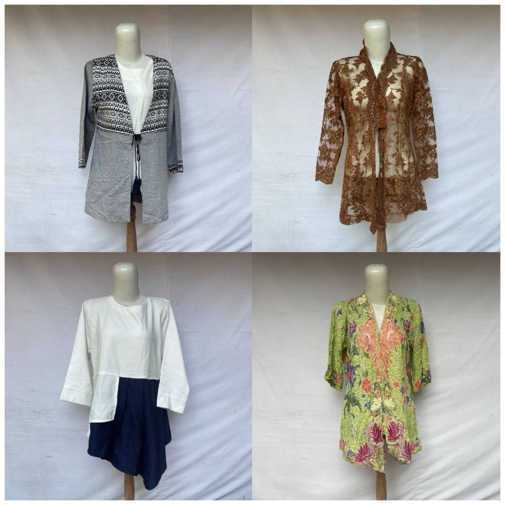 (Katalog 135 ) Tunik Wanita Motif Batik kebaya motif Bunga Tunik Wanita Jumbo Tunik Wanita Garis Gar