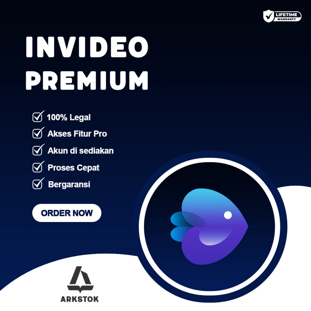 Invideo Studio Premium Unlimited 1 Tahun Bergaransi