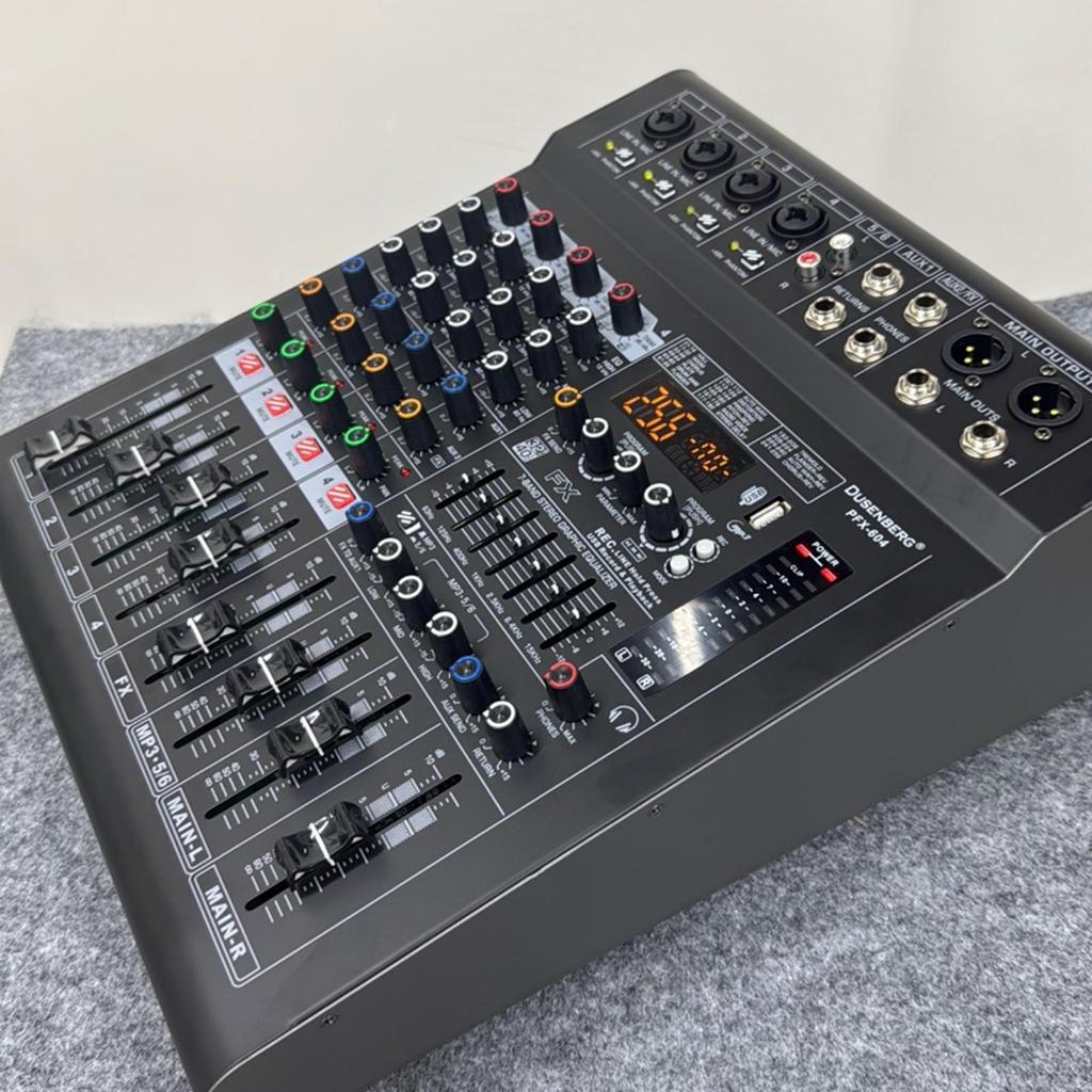Power Mixer Dusenberg PFX604 - PFX604 Power Mixer Dusen berg 4 Channel PFX604 - GARANSI RESMI 2 TAHUN