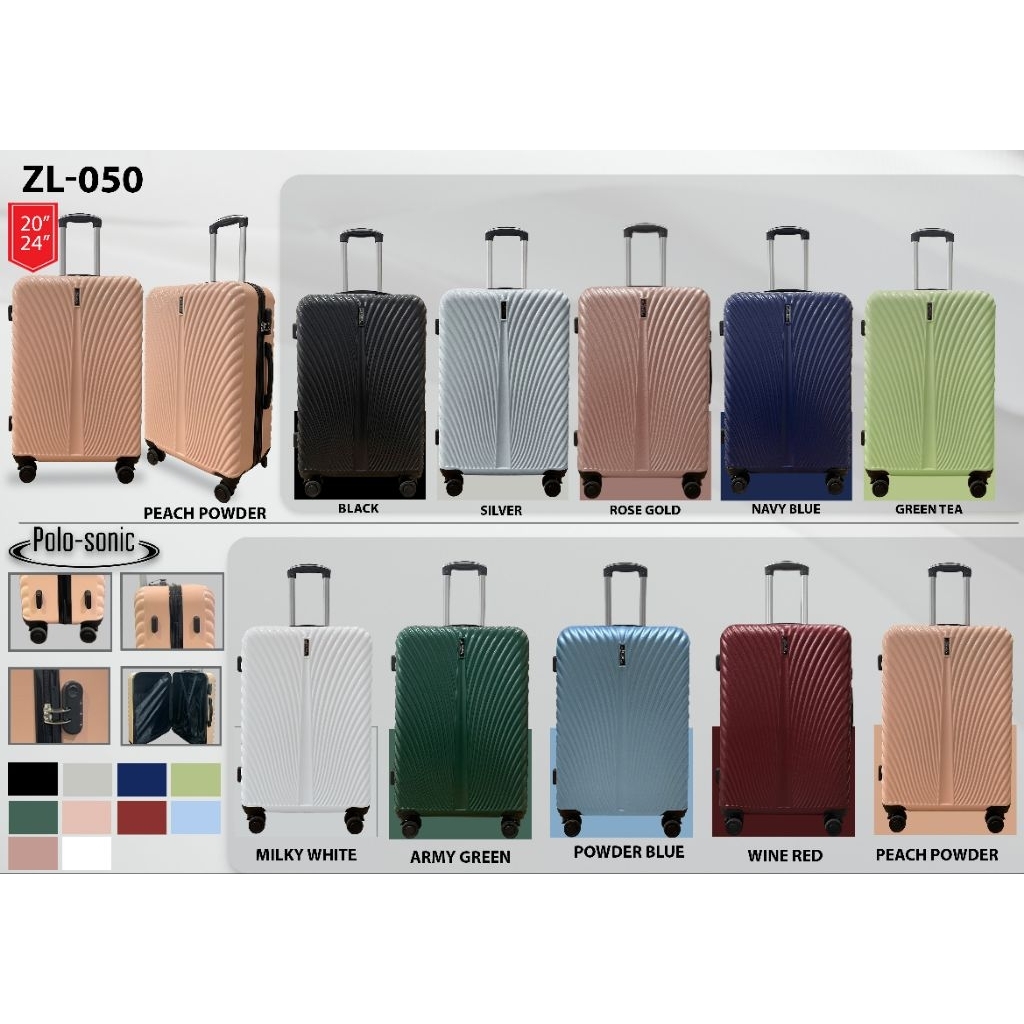 KOPER POLO SONIC  ZL 062H / 20INCH - 24INCH /  KOPER FIBER ABS PREMIUM BY GOFLEX / KOPER FIBER GOFLE