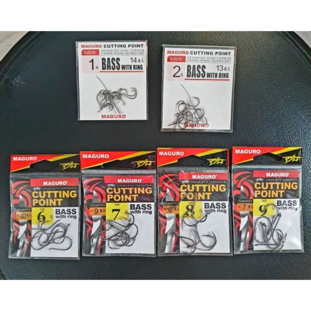 Mata Kail Pancing Ikan Maguro Cutting Point Bass (1053)