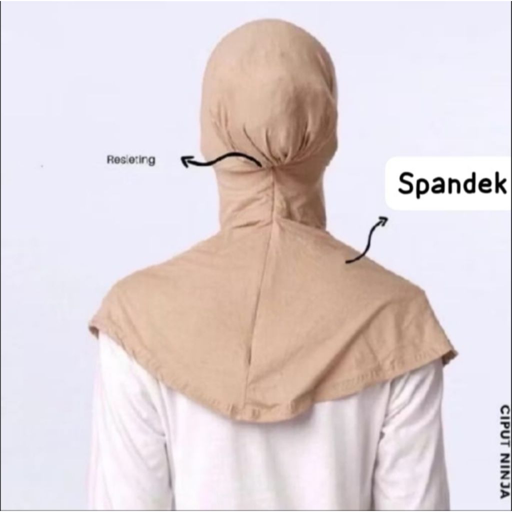 ciput ninja resleting rayon jersey