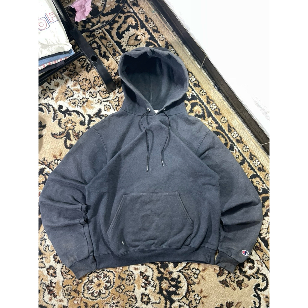 hoodie champion faded made honduras