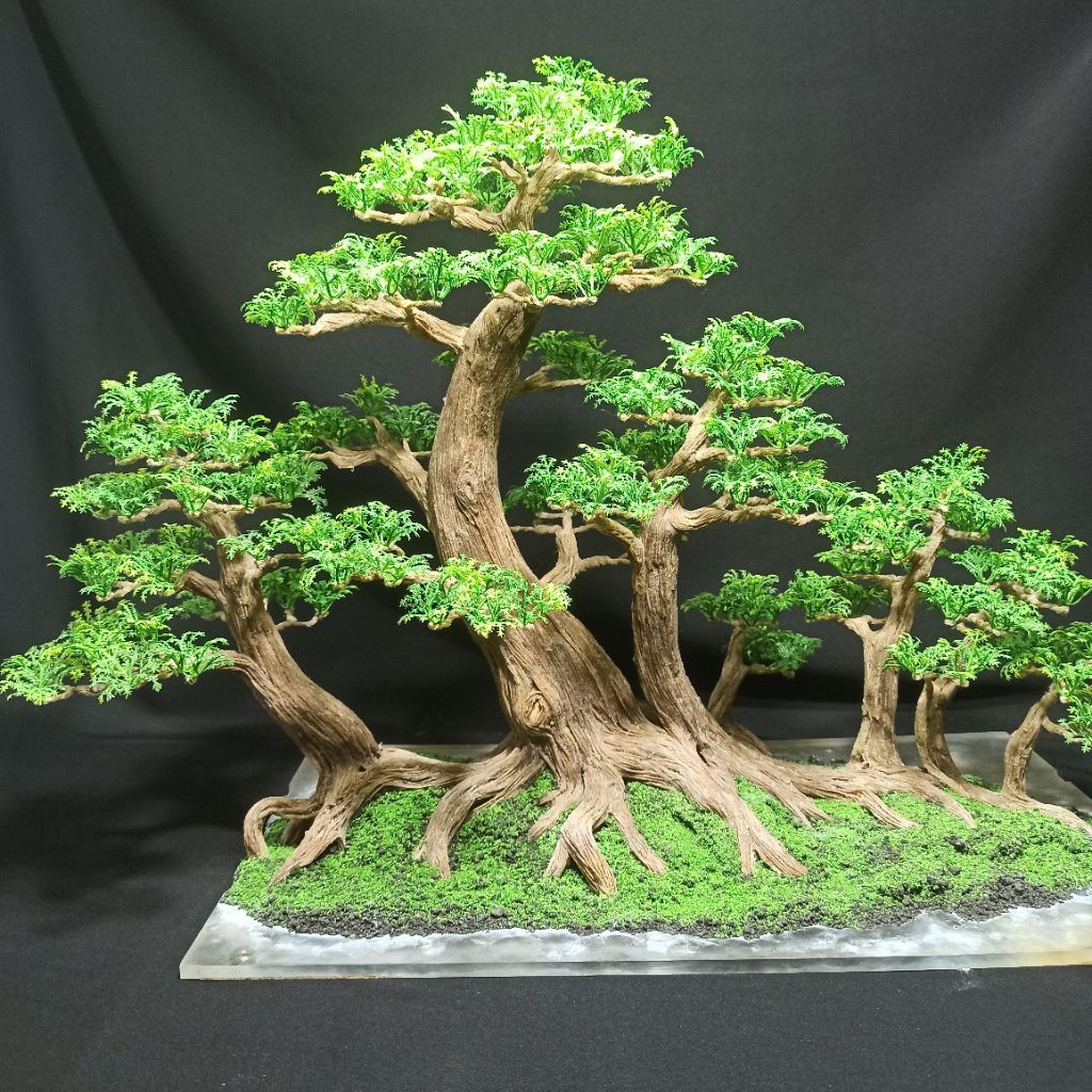Bonsai Panorama Artificial seperti asli