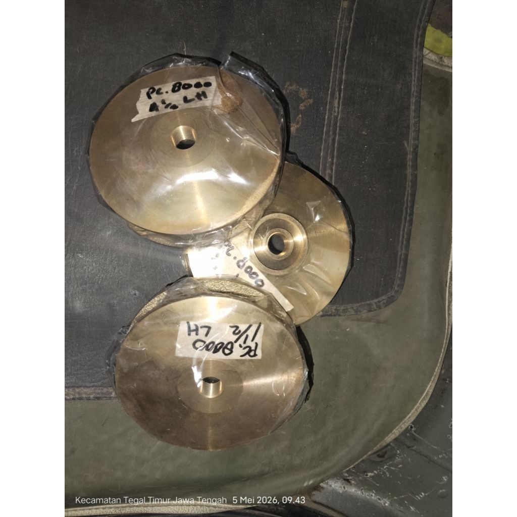 kipas Pompa Keong PC 8000 1½ Inch RH/LH | Sparepart Pompa Air Berkualitas