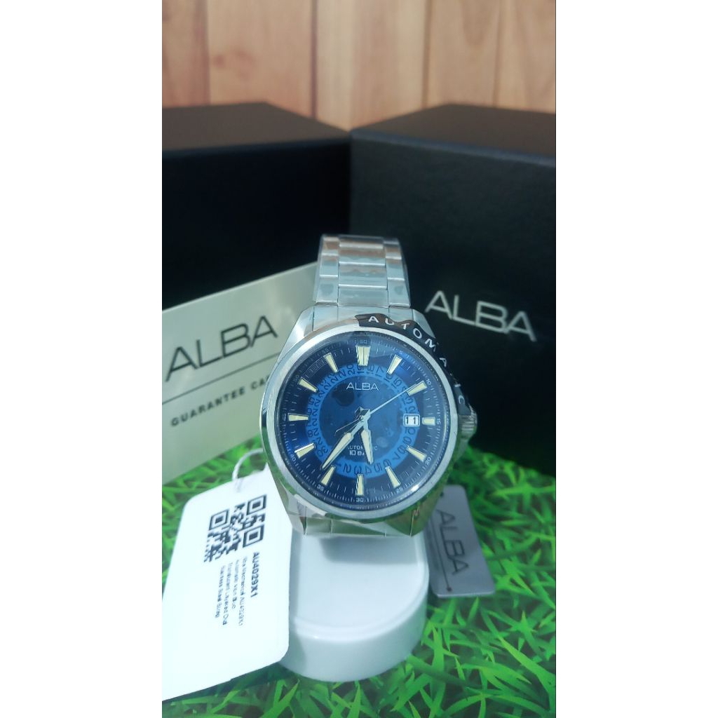 ALBA Jam Tangan Pria Automatic AU4029X1 Blue