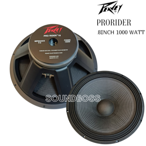 Speaker Komponen Peavey Pro Rider 18 Inch 1000 Watt