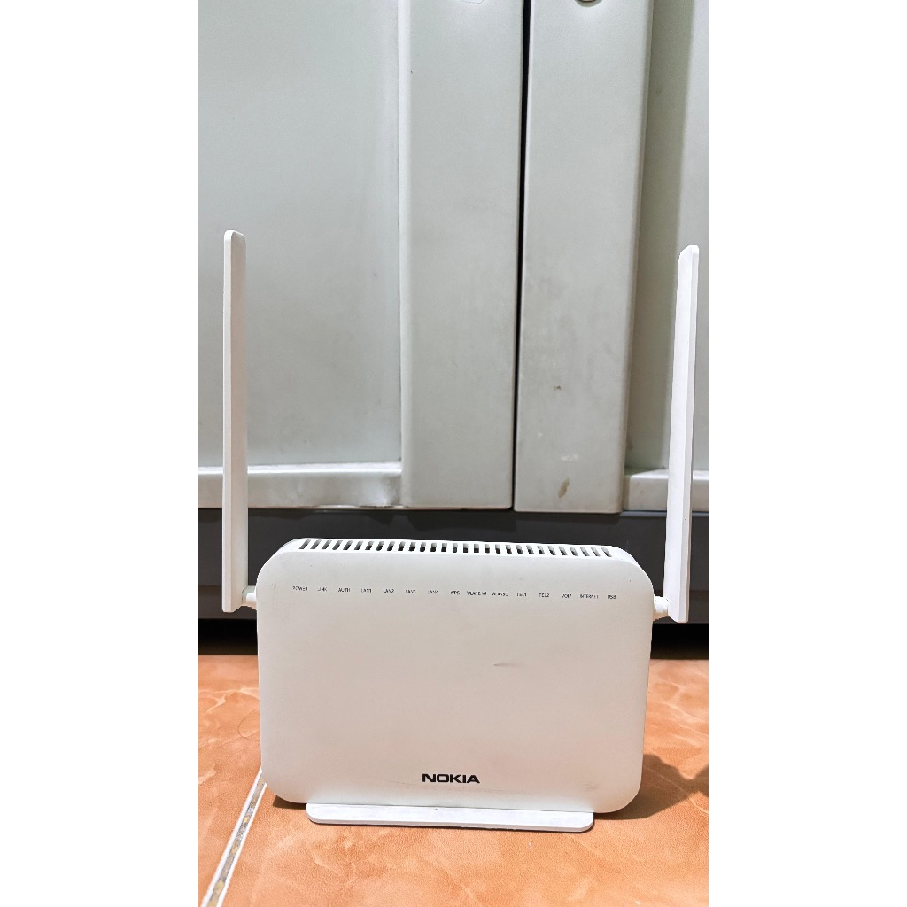 Router Nokia G-2425G-A Port Ijo 5G + Adaptor