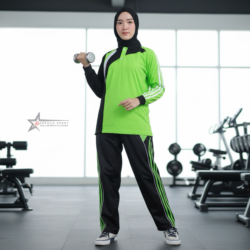 Kaos kerah setelan Baju Olahraga / Kaos Training Stelan Olahraga Pria/wanita