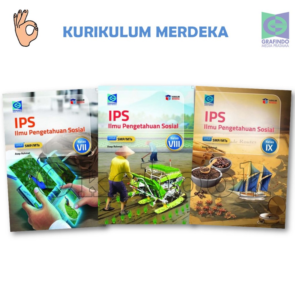 (Grafindo) Ips SMP Kelas 7 8 9 - Kurikulum Merdeka
