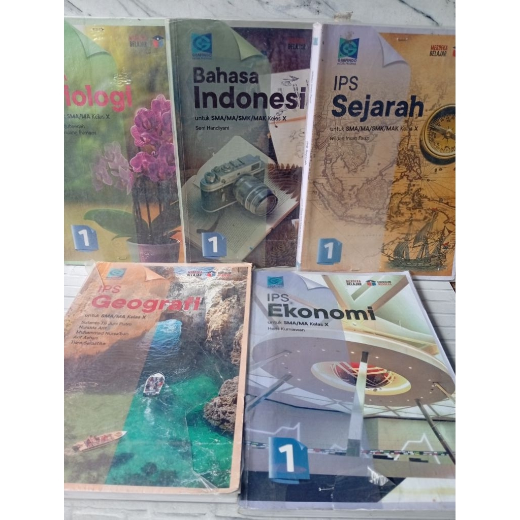 Geografi, PJOK, IPA Kimia, Matematika, Pendidikan Pancasila, bahasa Inggris, IPS Ekonomi, IPS Geogra