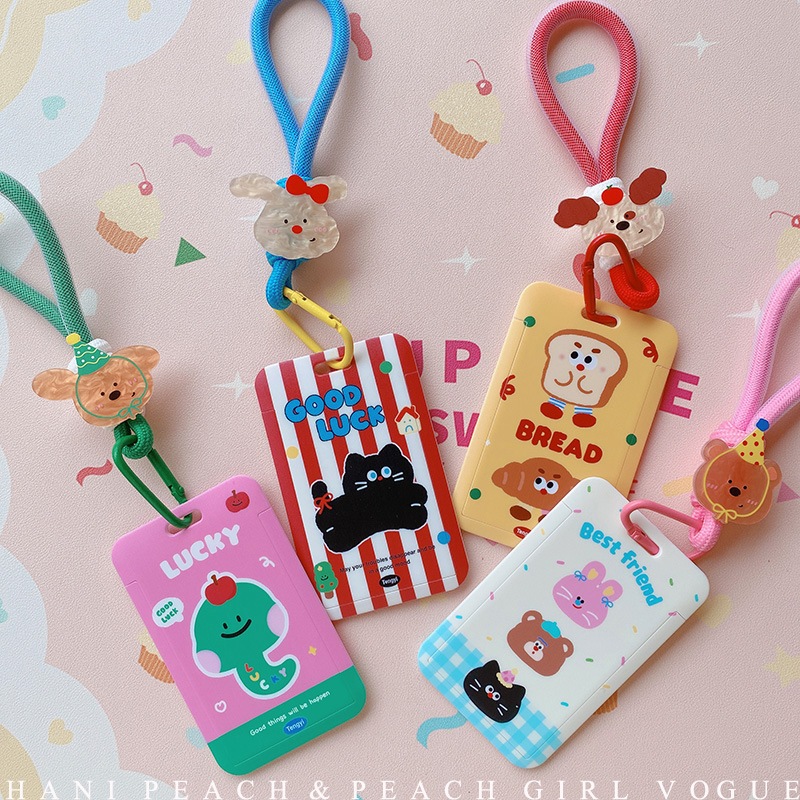 Gael Gantungan Kunci Aksesoris Keychain Aesthetic Bag Charm Bentuk Card Karakter Lucu   Barang Cewek