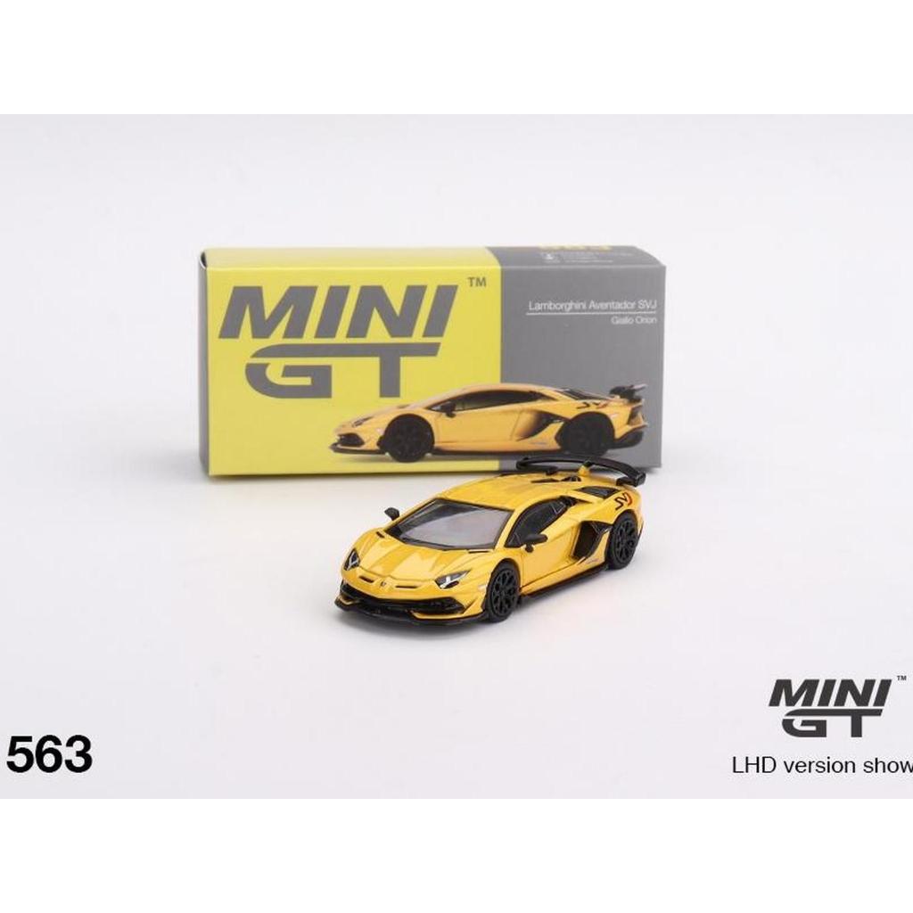 MINIGT 563 Lamborghini Aventador SVJ Giallo Orion Mini GT MGT Diecast