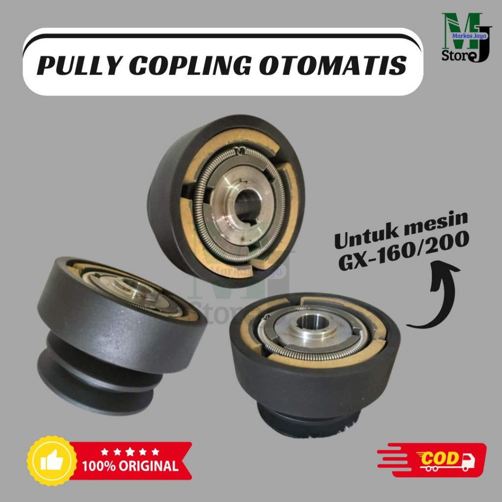 PULLY KOPLING OTOMATIS/MESIN GX160, PULLEY OTOMATIS
