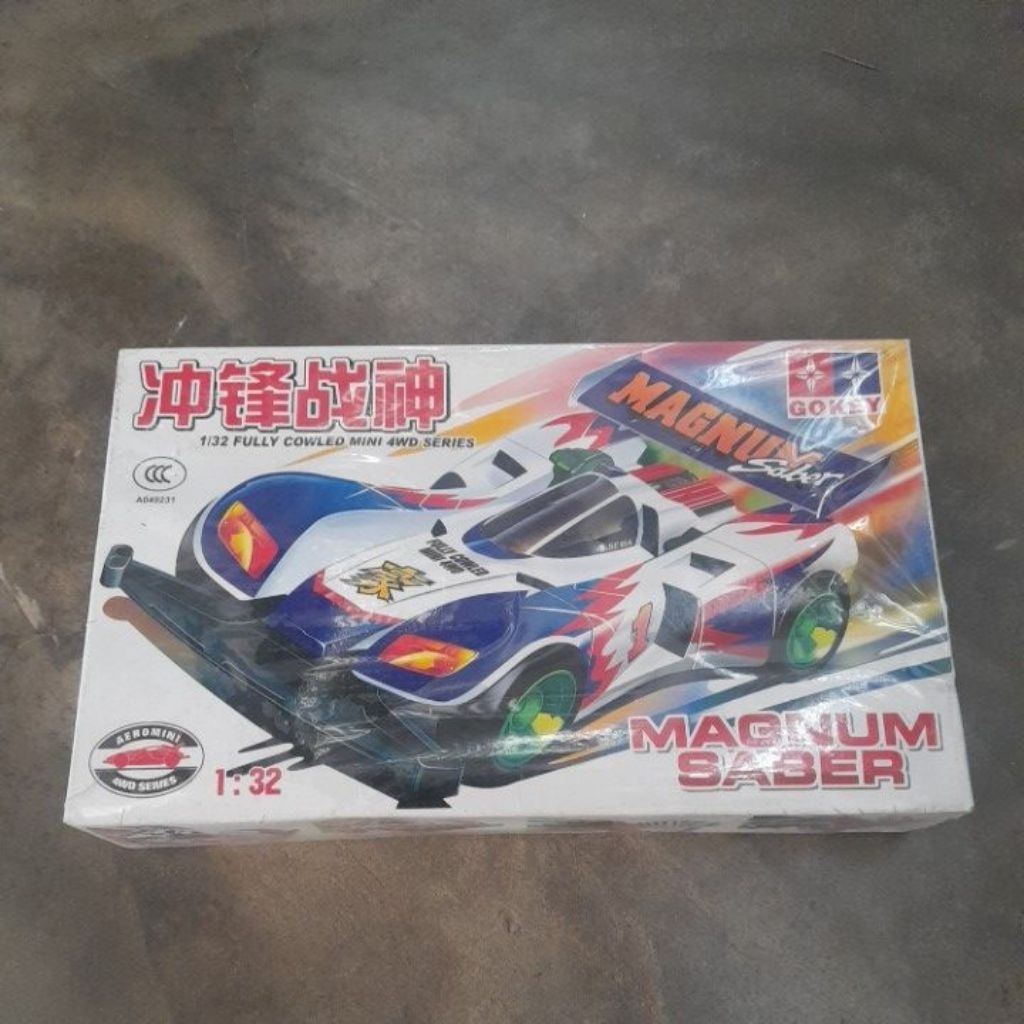 mini4wd merek Gokey Magnum saber
