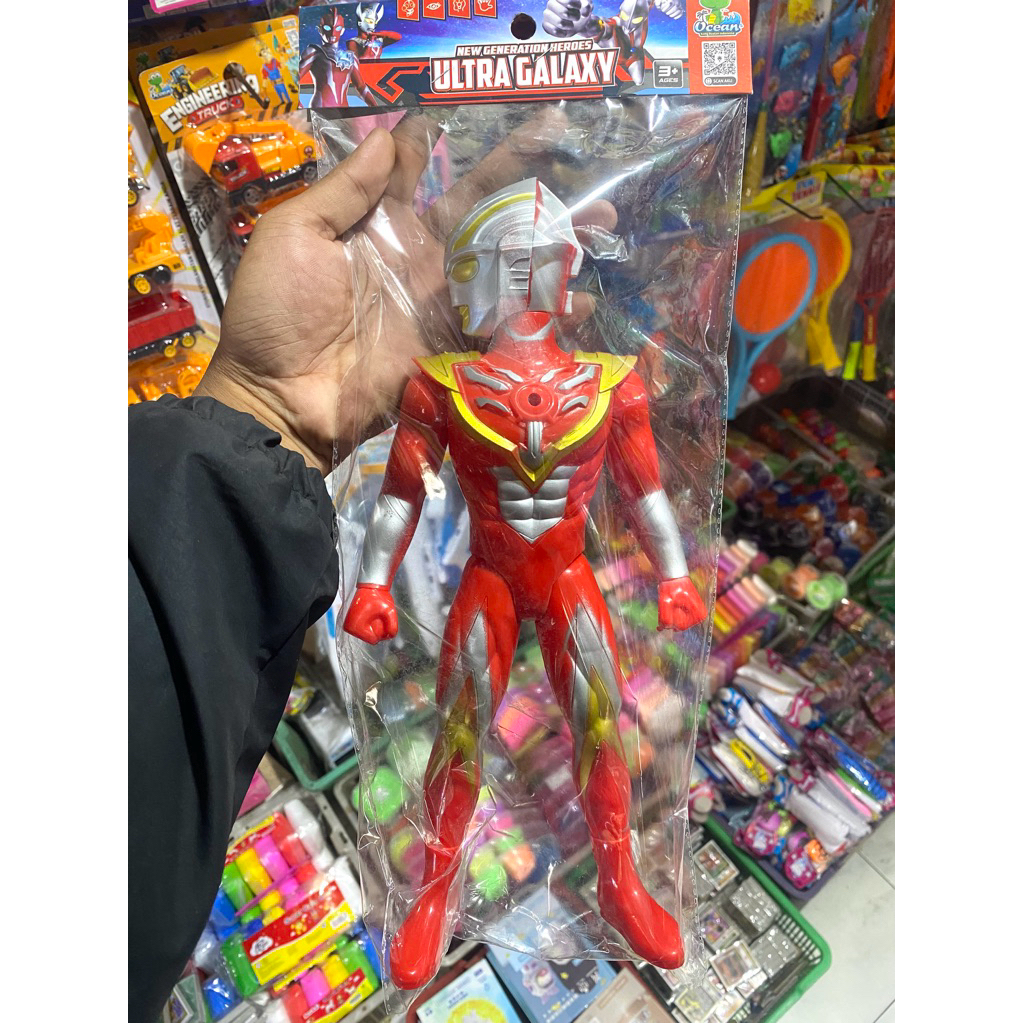 Mainan Anak Robot Ultraman Galaxy Kantong