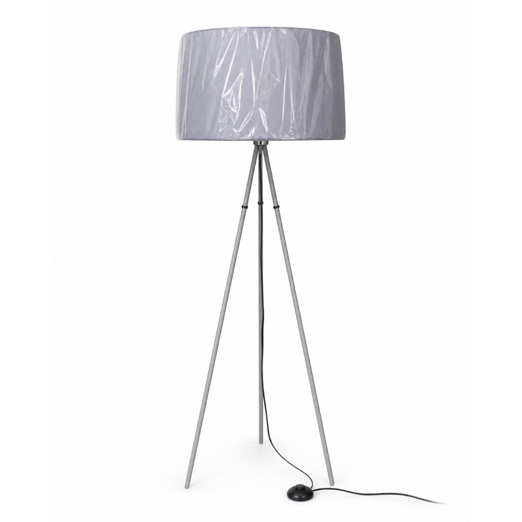 Tripod Floor Lamp Minimalist Modern – Standing Lamp E27 dengan Foot Switch