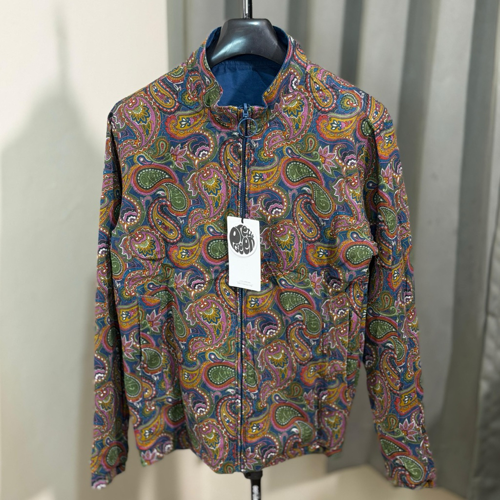 Tracktop Pretty Green Anniversary Jacket Paisley Brand New With Tags 100% Original  Size : S ( 68 X 
