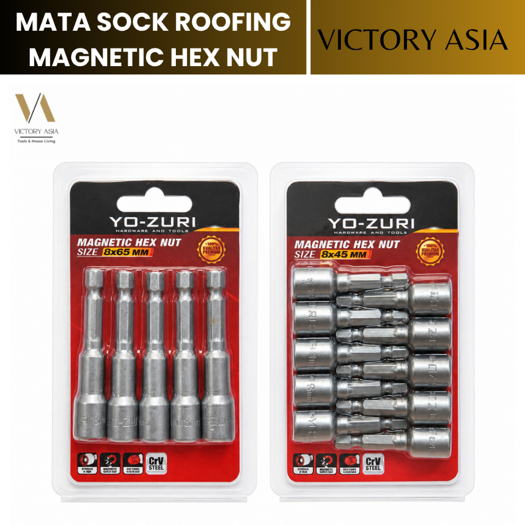 GROSIR (1 PAK) Mata Roofing / Mata Sock Roofing Magnet Kuat