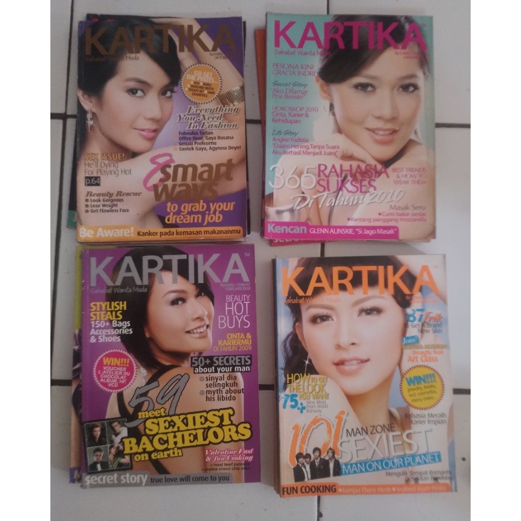 MAJALAH KARTIKA BEKAS CAMPUR JUDUL HALAMAN LENGKAP ORIGINAL