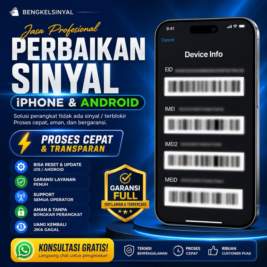 ALL OPERATOR UNBLOKERR IME JARINGAN AKTIF IPHONE ANDROID
