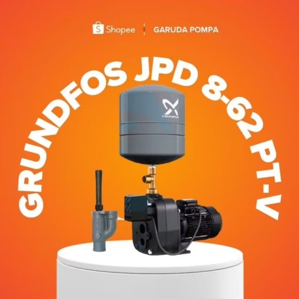 Grundfos JPD 8-62 (JD BASIC 7) Ptv pompa air sumur dalam