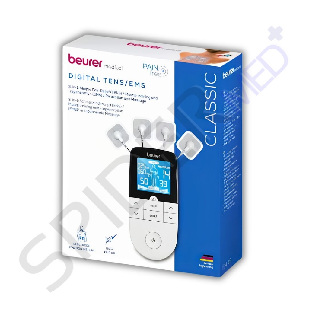 Beurer EM 49 Digital TENS EMS EM-49 Alat Terapi Pijat Stimulator Digital Beurer EM49
