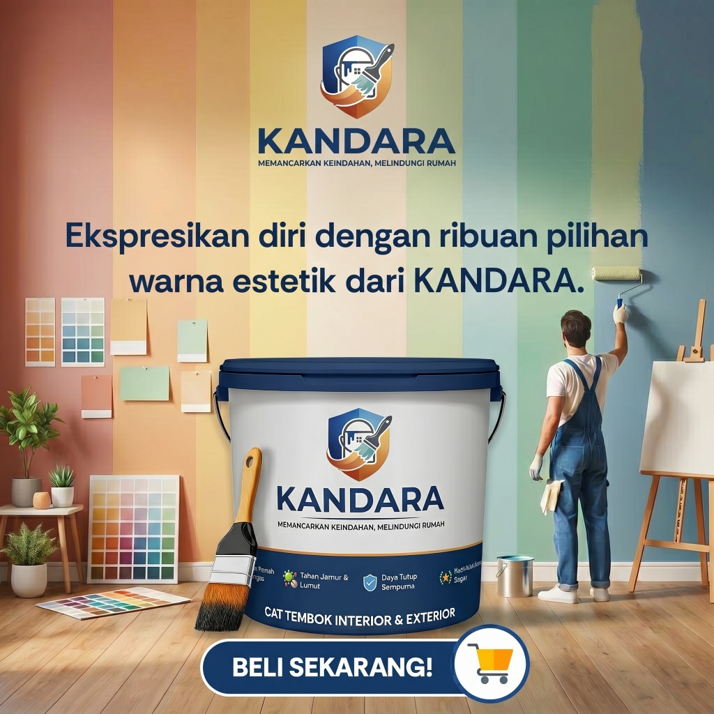 Kandara - Cat Tembok Interior & Eksterior 20kg