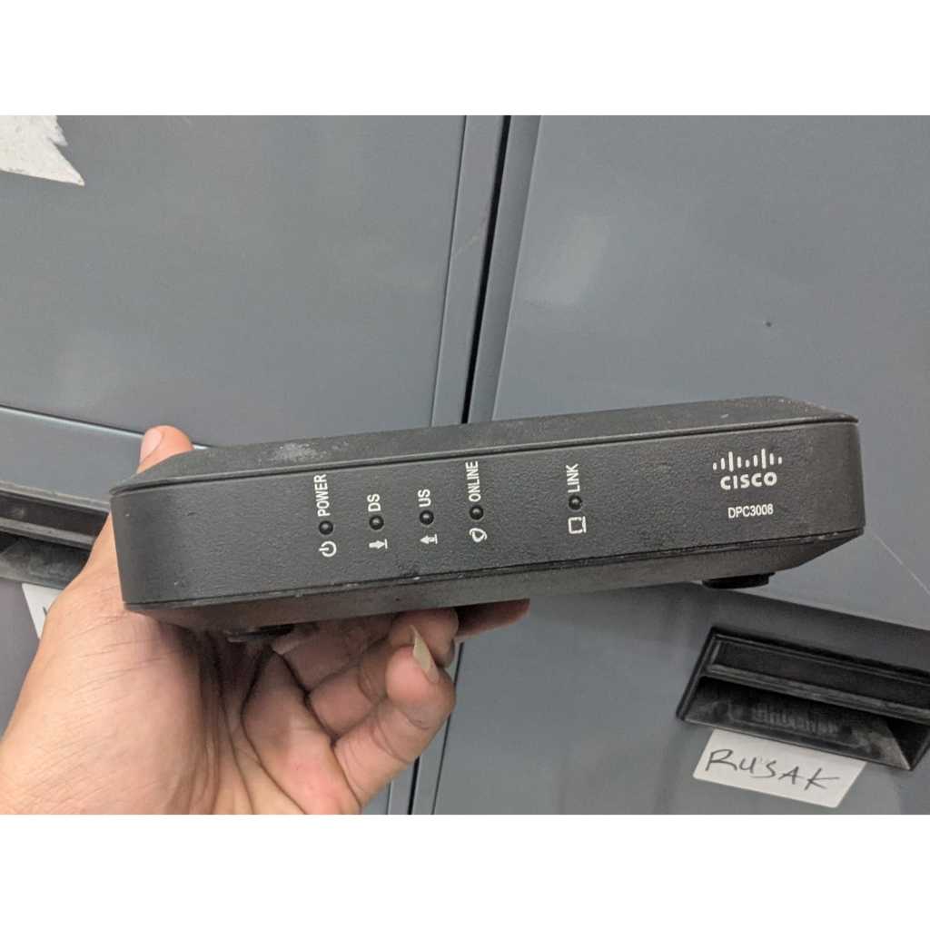 CISCO CABLE MODEM DPC3008, UNIT ONLY