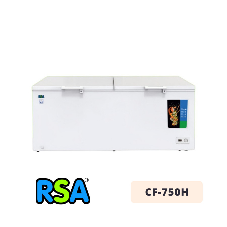 RSA CF-750H Chest Freezer - Box Pendingin - Lemari Pendingin - Freezer Box untuk Makanan Beku