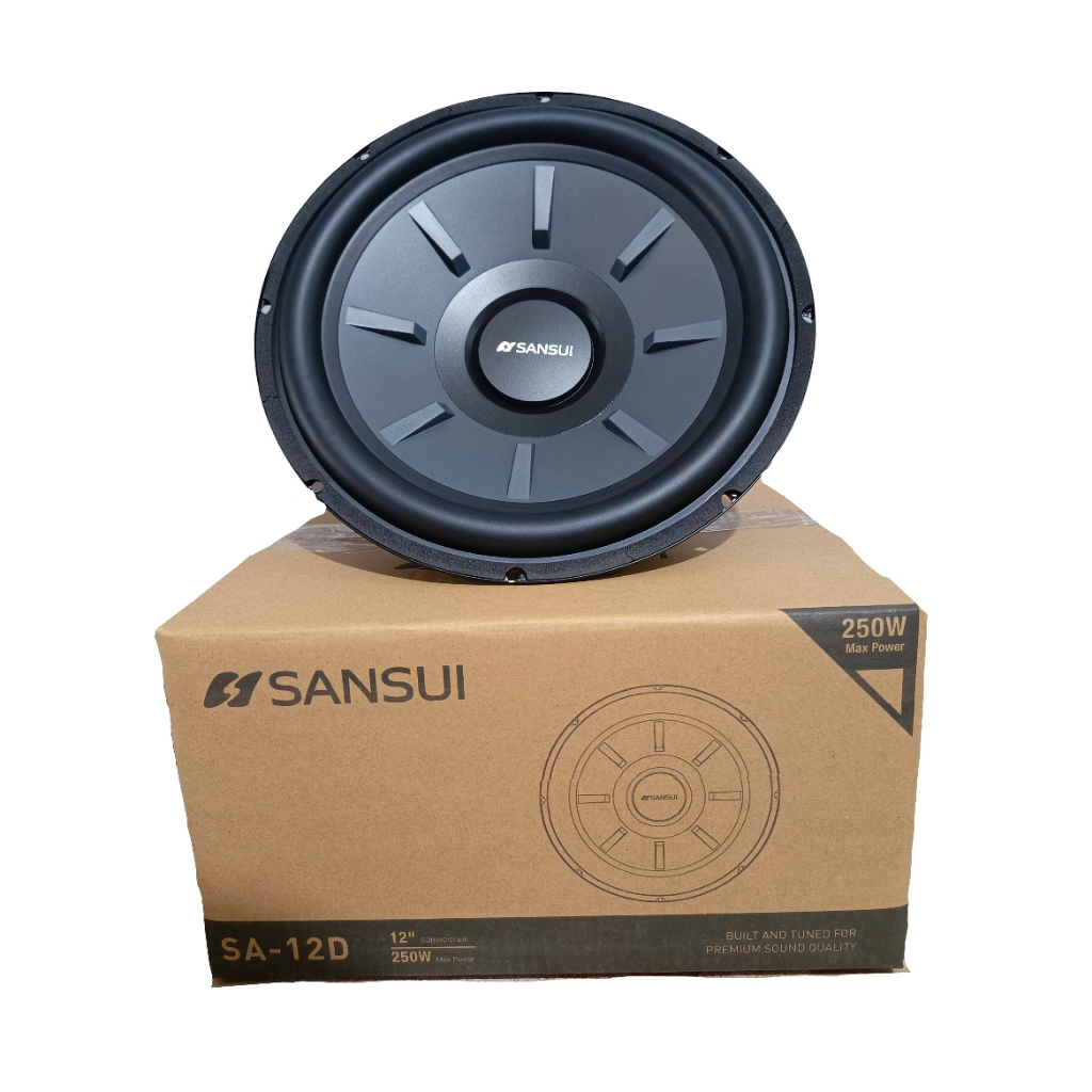 Subwoofer Sansui new SA-12 D double coil , subwoofer sansui 12 inch terbaru