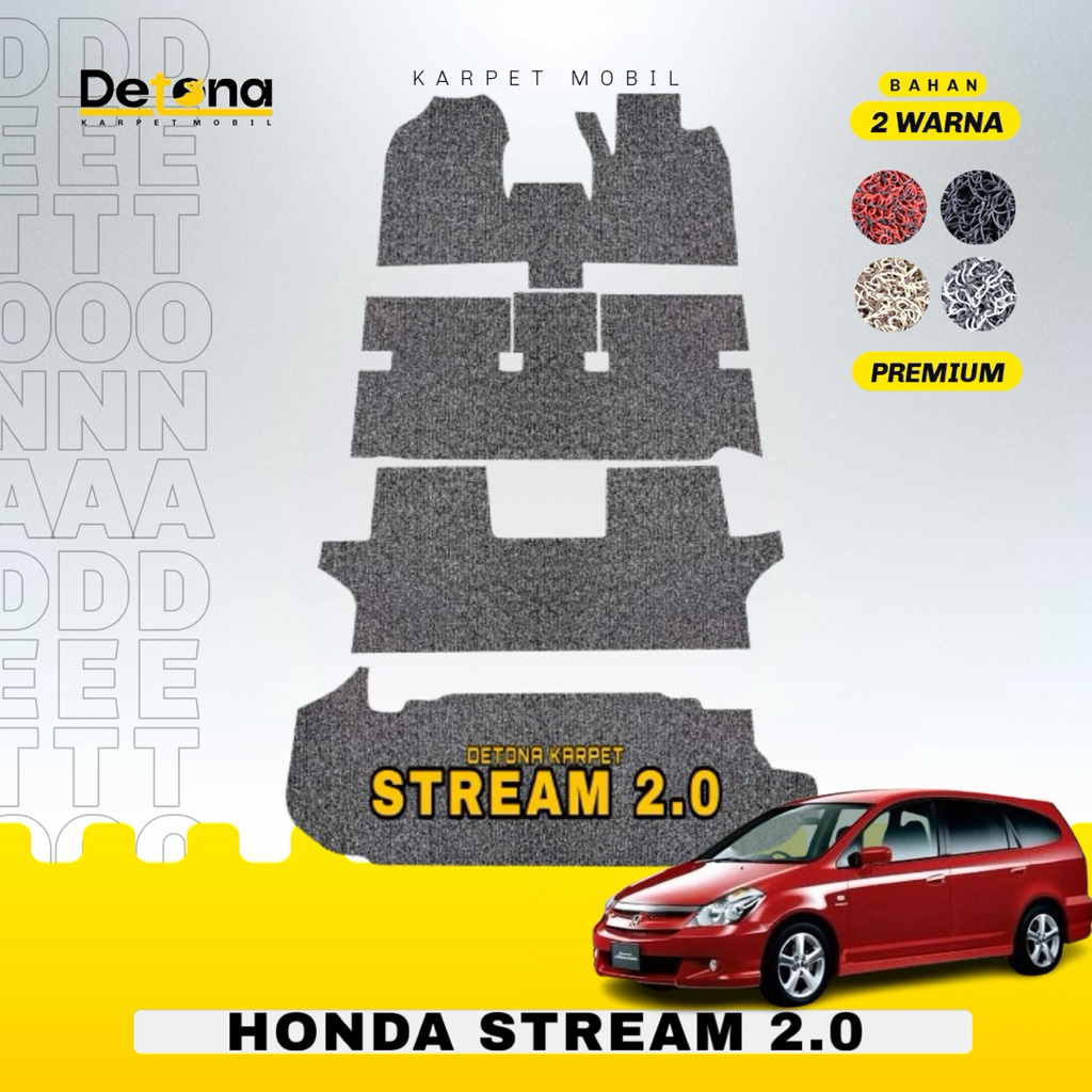 Karpet Mobil Mie PREMIUM HONDA STREAM 2.0 / Karpet Mie PREMIUM HONDA STREAM 2.0