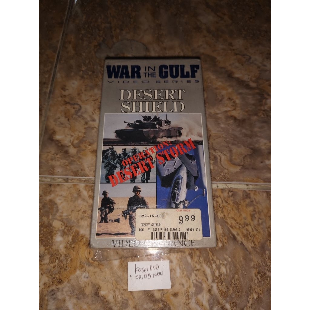 Kaset VHS Desert Shield