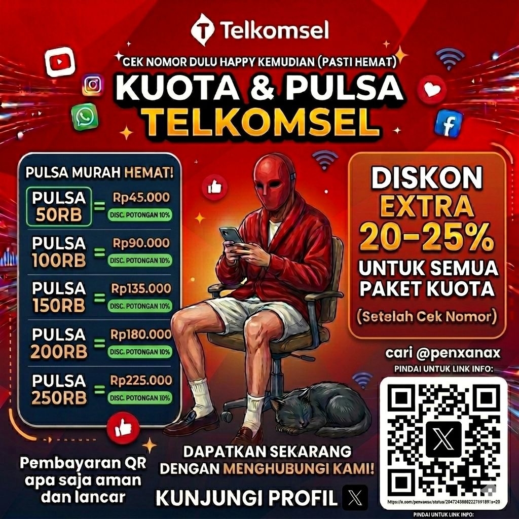 pembelian Pulsa dan Kuota murah Telkomsel cek dulu tanya via dm