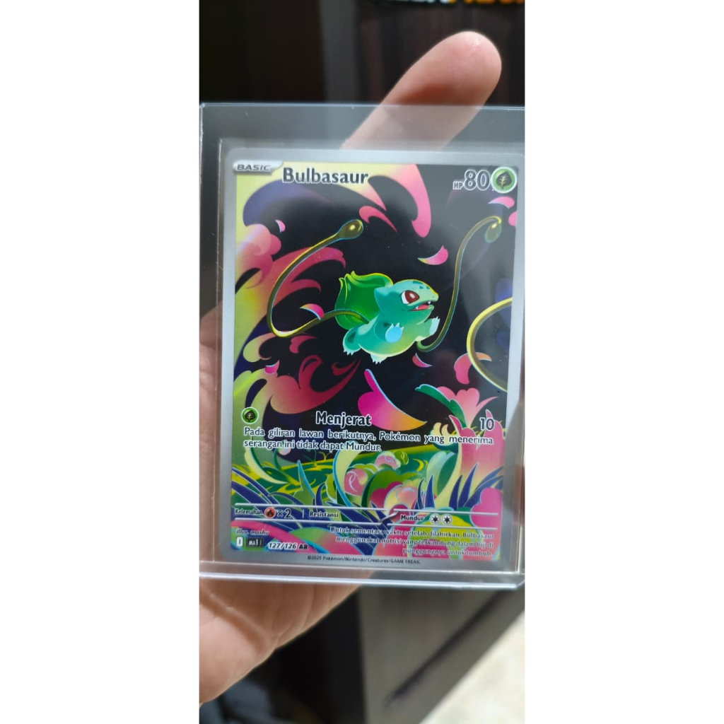 Kartu Pokemon Bulbasaur AR Indo