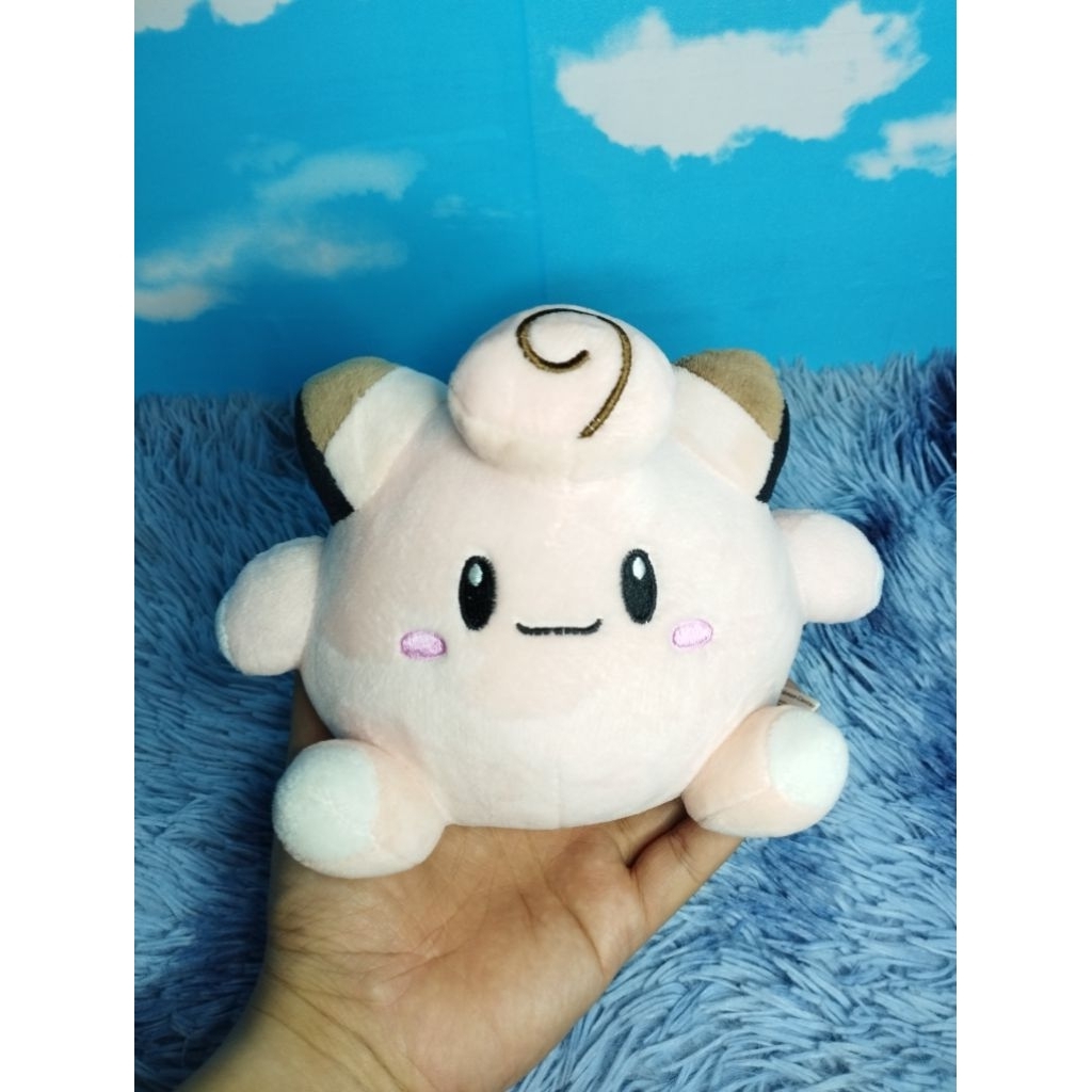 POKEMON CENTER POKEDOLLS POKEMON CLEFAIRY PLUSH Boneka Pokemon Clefairy PokeDolls Pokemon Center Cle