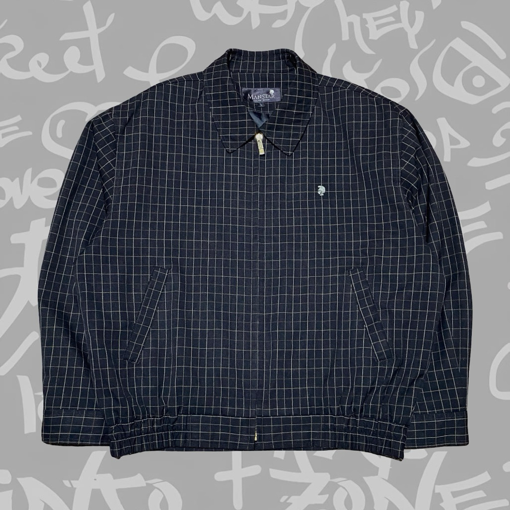 Jaket Casual Tartan Manstar
