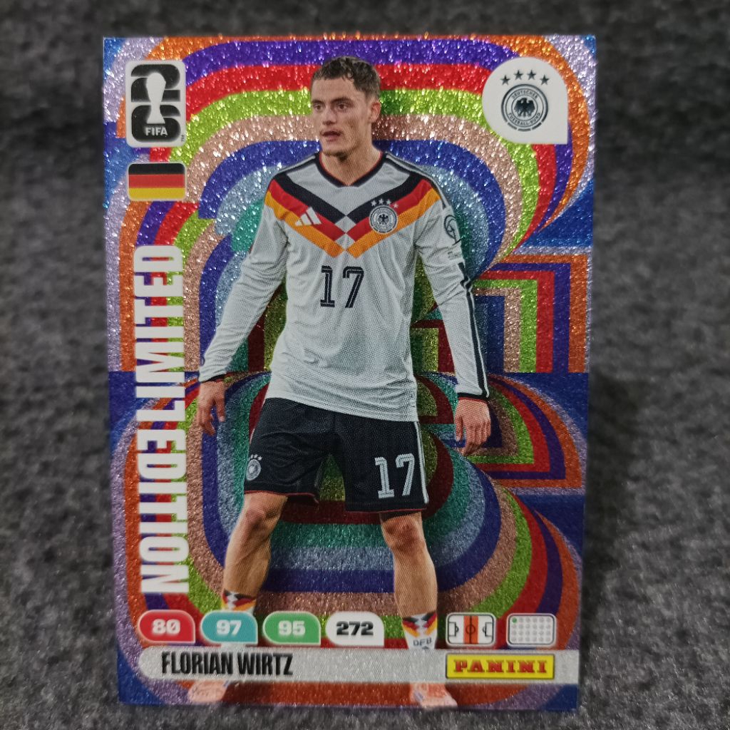 Panini adrenalyn XL world cup 2026 limited edition florian wirtz